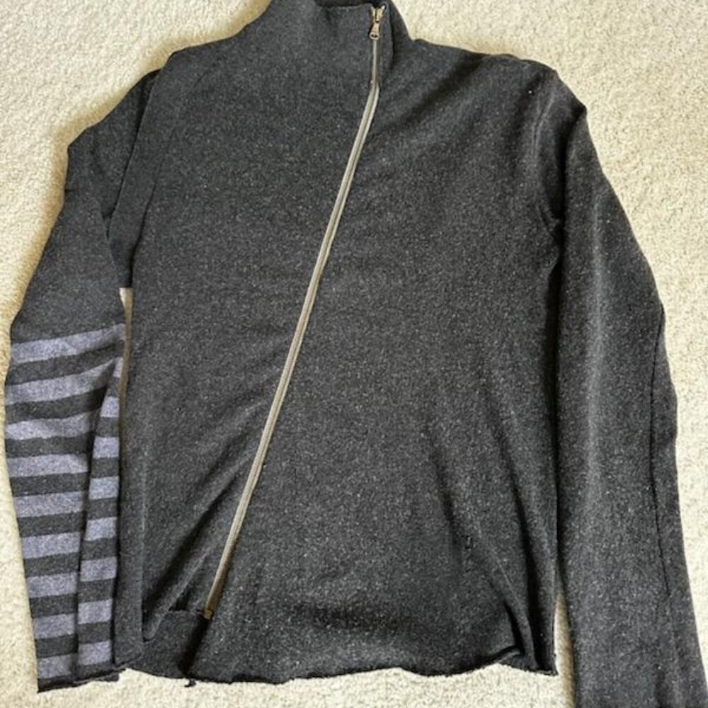 Like New Dolce and Gabbana Lightweight Zip Sweater